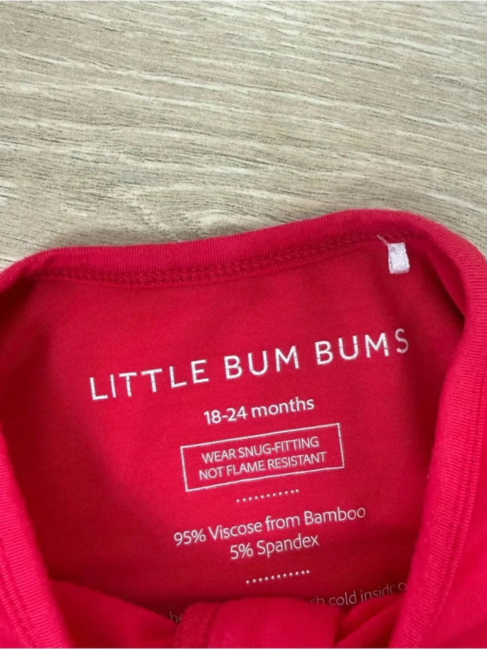 Little Bum Bums Bums & Roses Bamboo Pink Short Sleeve Zip Romper